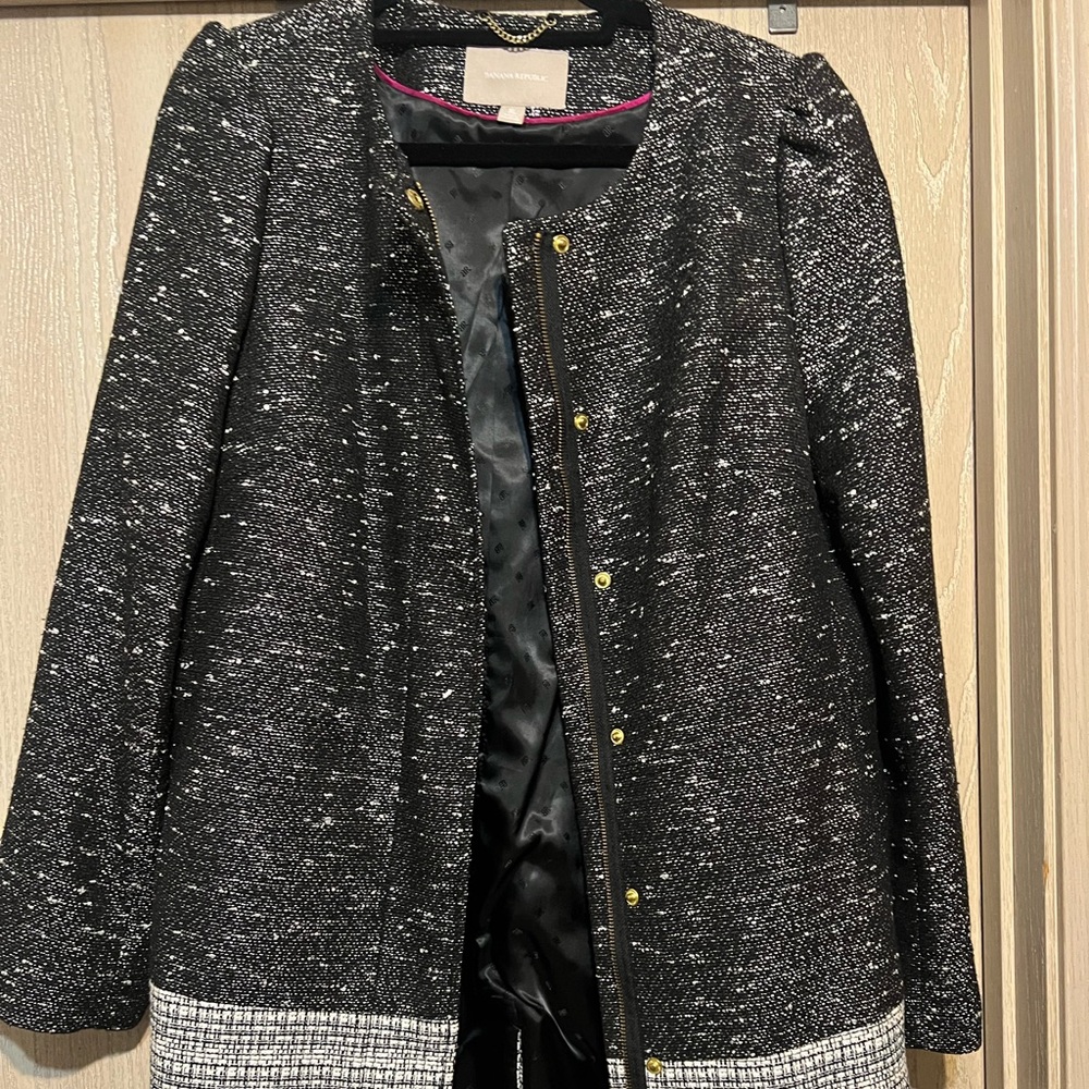 Banana Republic tweed jacket/blazer